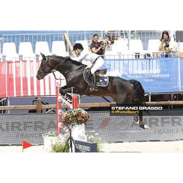 LGCT of Monaco - Class 9 - Edwina Tops-Alexander (AUS) on Cinsey - Monaco, Port Hercule, 29 June 2018 - ph.Mario Grassia/LGCT