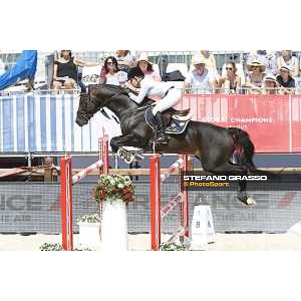 LGCT of Monaco - Class 9 - Edwina Tops-Alexander (AUS) on Cinsey - Monaco, Port Hercule, 29 June 2018 - ph.Mario Grassia/LGCT