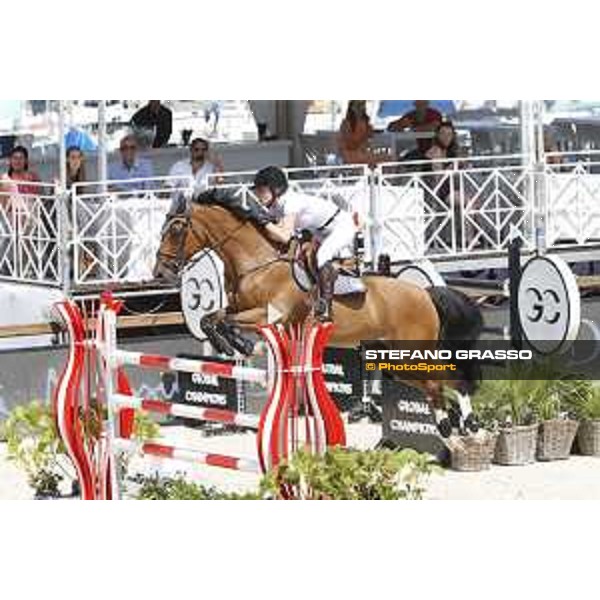 LGCT of Monaco - Class 9 - Alexandra Thornton (GBR) on Caballero 84 - Monaco, Port Hercule, 29 June 2018 - ph.Mario Grassia/LGCT