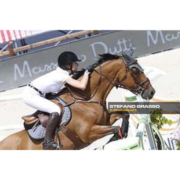LGCT of Monaco - Class 9 - Alexandra Thornton (GBR) on Caballero 84 - Monaco, Port Hercule, 29 June 2018 - ph.Mario Grassia/LGCT