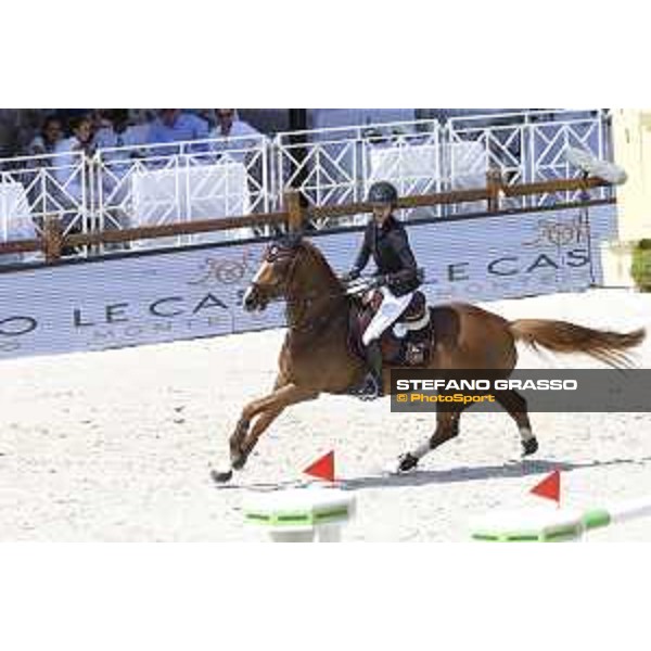LGCT of Monaco - Class 9 - Megane Moissonier (FRA) on Ultrachic de Charmois - Monaco, Port Hercule, 29 June 2018 - ph.Mario Grassia/LGCT