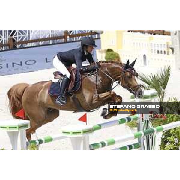 LGCT of Monaco - Class 9 - Megane Moissonier (FRA) on Ultrachic de Charmois - Monaco, Port Hercule, 29 June 2018 - ph.Mario Grassia/LGCT