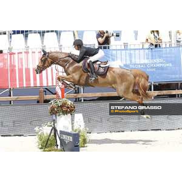 LGCT of Monaco - Class 9 - Megane Moissonier (FRA) on Ultrachic de Charmois - Monaco, Port Hercule, 29 June 2018 - ph.Mario Grassia/LGCT