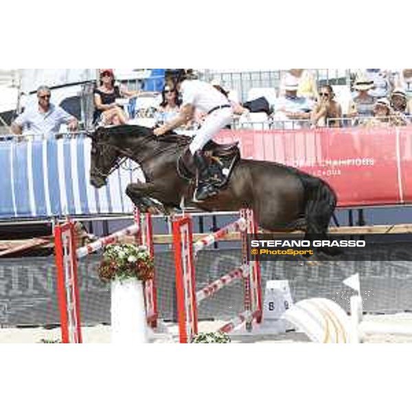 LGCT of Monaco - Class 9 - Constant van Paesschen (BEL) on Compadre van de Helle - Monaco, Port Hercule, 29 June 2018 - ph.Mario Grassia/LGCT