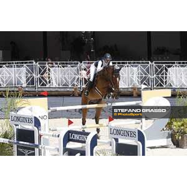 LGCT of Monaco - Class 9 - Anna Kellnerova (CZE) on Balguero - Monaco, Port Hercule, 29 June 2018 - ph.Mario Grassia/LGCT