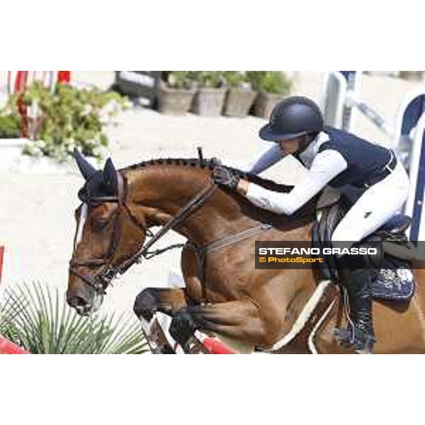 LGCT of Monaco - Class 9 - Anna Kellnerova (CZE) on Balguero - Monaco, Port Hercule, 29 June 2018 - ph.Mario Grassia/LGCT
