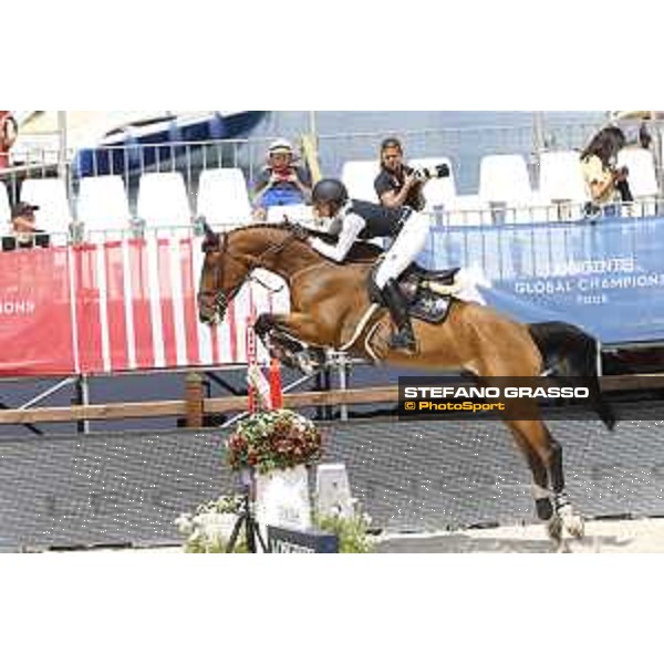 LGCT of Monaco - Class 9 - Anna Kellnerova (CZE) on Balguero - Monaco, Port Hercule, 29 June 2018 - ph.Mario Grassia/LGCT