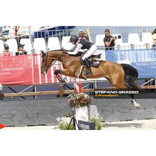 LGCT of Monaco - Class 9 - Anna Kellnerova (CZE) on Balguero - Monaco, Port Hercule, 29 June 2018 - ph.Mario Grassia/LGCT