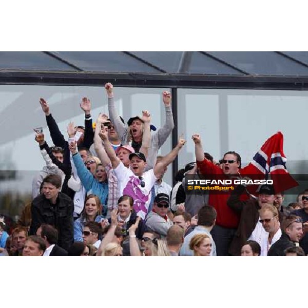 supporters at Solvalla Solvalla, 25th may 2008 ph. Stefano Grasso