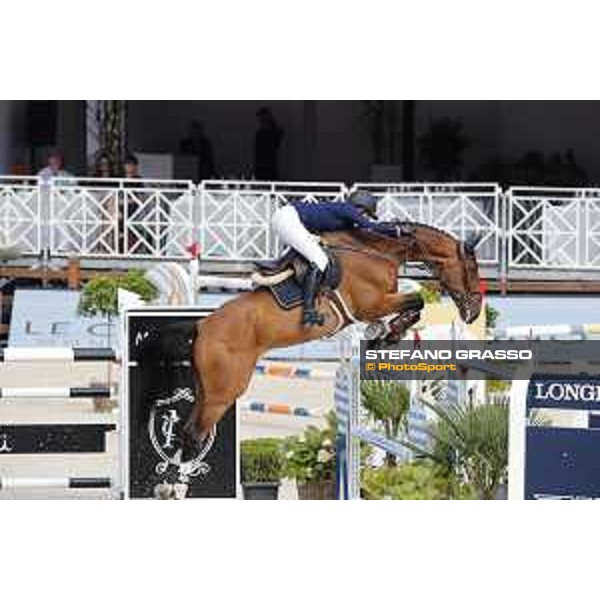 LGCT of Monaco - Class 10 - Anna Kellnerova (CZE) on Balguero - Monaco, Port Hercule, 29 June 2018 - ph.Mario Grassia/LGCT