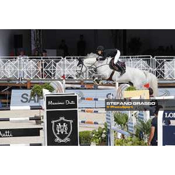 LGCT of Monaco - Class 10 - Maikel Van Der Vleuten (NED) on Dana Blue - Monaco, Port Hercule, 29 June 2018 - ph.Mario Grassia/LGCT