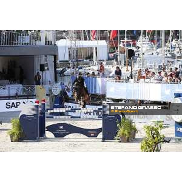 LGCT of Monaco - Class 10 - Gerco Schroder (NED) on Glock\'s Zaranza - Monaco, Port Hercule, 29 June 2018 - ph.Mario Grassia/LGCT