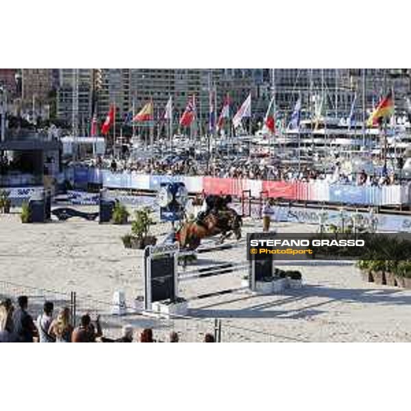 LGCT of Monaco - Class 10 - Gerco Schroder (NED) on Glock\'s Zaranza - Monaco, Port Hercule, 29 June 2018 - ph.Mario Grassia/LGCT