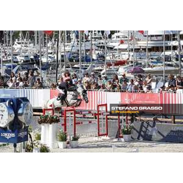 LGCT of Monaco - Class 10 - Michael Whitaker (GBR) on Valmy de la Lande - Monaco, Port Hercule, 29 June 2018 - ph.Mario Grassia/LGCT
