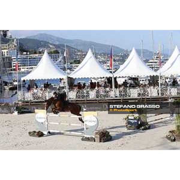 LGCT of Monaco - Class 10 - Emanuele Gaudiano on Chalou - Monaco, Port Hercule, 29 June 2018 - ph.Mario Grassia/LGCT