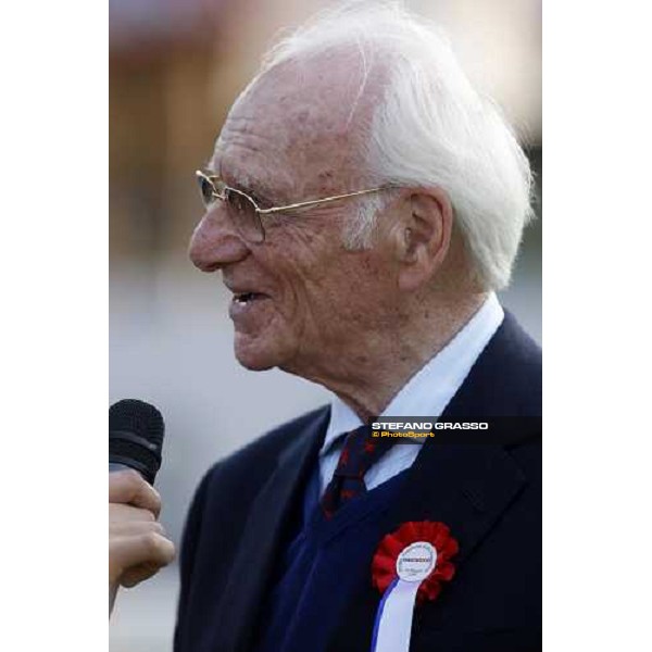 Sir Peter O\' Sullivan Rome, 18th may 2008 ph. Stefano Grasso
