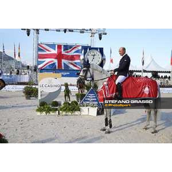 LGCT of Monaco - Class 10 - Prize giving ceremony - Michael Whitaker (GBR) on Valmy de la Lande - Monaco, Port Hercule, 29 June 2018 - ph.Mario Grassia/LGCT