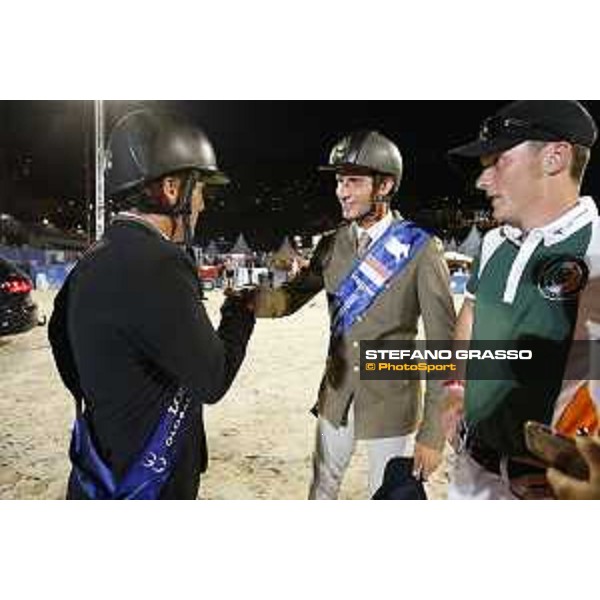 LGCT of Monaco - Prize giving ceremony - Shane Breen (IRL), Alberto Zorzi (ITA) - Monaco, Port Hercule, 30 June 2018 - ph.Stefano Grasso/LGCT