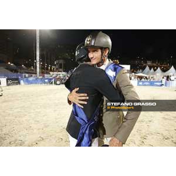LGCT of Monaco - Prize giving ceremony - Shane Breen (IRL), Alberto Zorzi (ITA) - Monaco, Port Hercule, 30 June 2018 - ph.Stefano Grasso/LGCT