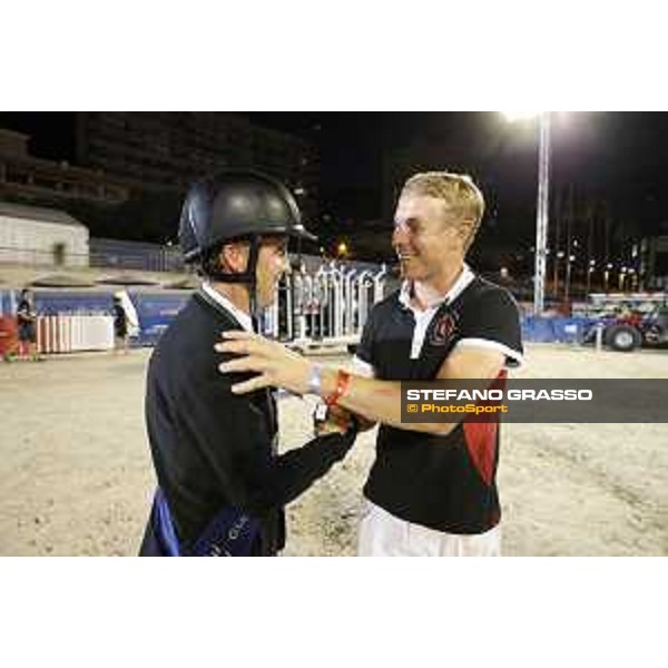 LGCT of Monaco - Prize giving ceremony - Shane Breen (IRL), David Will (GER) - Monaco, Port Hercule, 30 June 2018 - ph.Stefano Grasso/LGCT