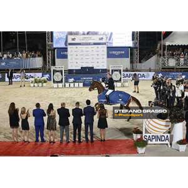LGCT of Monaco - Prize giving ceremony - Lap of honour for Shane Breen (IRL) - Monaco, Port Hercule, 30 June 2018 - ph.Stefano Grasso/LGCT