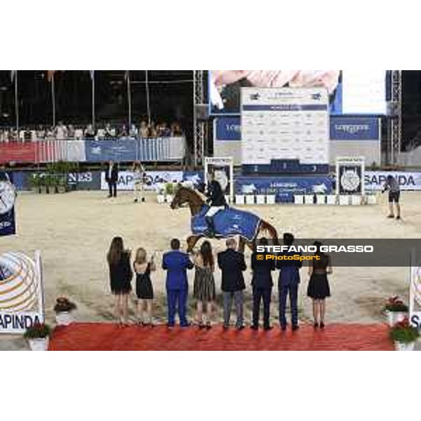 LGCT of Monaco - Prize giving ceremony - Lap of honour for Shane Breen (IRL) - Monaco, Port Hercule, 30 June 2018 - ph.Stefano Grasso/LGCT
