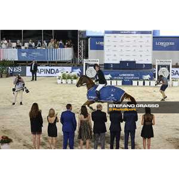 LGCT of Monaco - Prize giving ceremony - Lap of honour for Shane Breen (IRL) - Monaco, Port Hercule, 30 June 2018 - ph.Stefano Grasso/LGCT