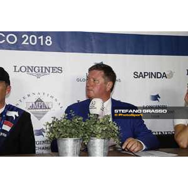 LGCT of Monaco - Press conference - Jan Tops (President of LGCT and co-founder of GCL) - Monaco, Port Hercule, 30 June 2018 - ph.Stefano Grasso/LGCT