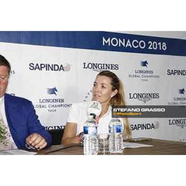 LGCT of Monaco - Press conference - Edwina Tops-Alexander (AUS) - Monaco, Port Hercule, 30 June 2018 - ph.Stefano Grasso/LGCT