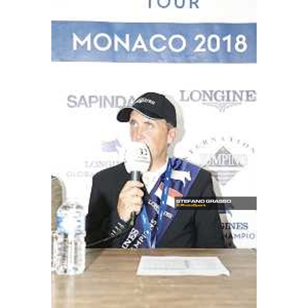 LGCT of Monaco - Press conference - Shane Breen (IRL) - Monaco, Port Hercule, 30 June 2018 - ph.Stefano Grasso/LGCT