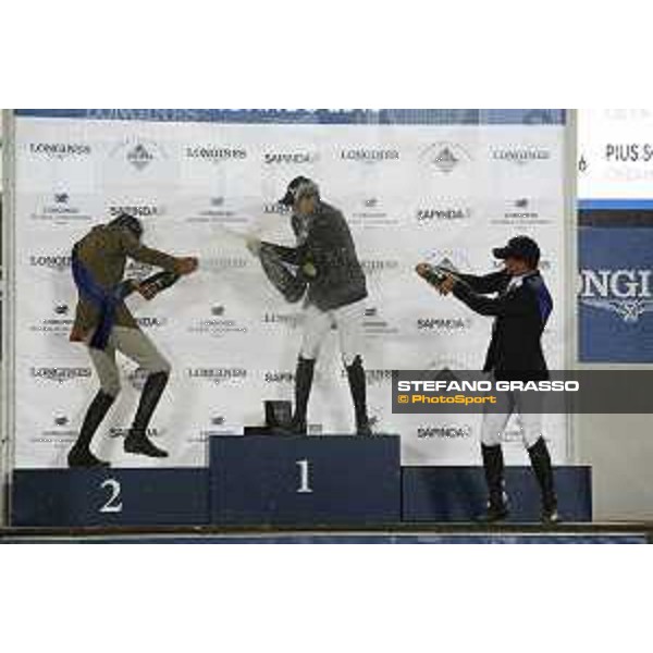 LGCT of Monaco - Prize giving ceremony - Champagne shower - Monaco, Port Hercule, 30 June 2018 - ph.Stefano Grasso/LGCT