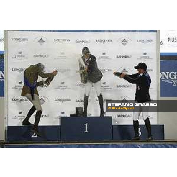 LGCT of Monaco - Prize giving ceremony - Champagne shower - Monaco, Port Hercule, 30 June 2018 - ph.Stefano Grasso/LGCT
