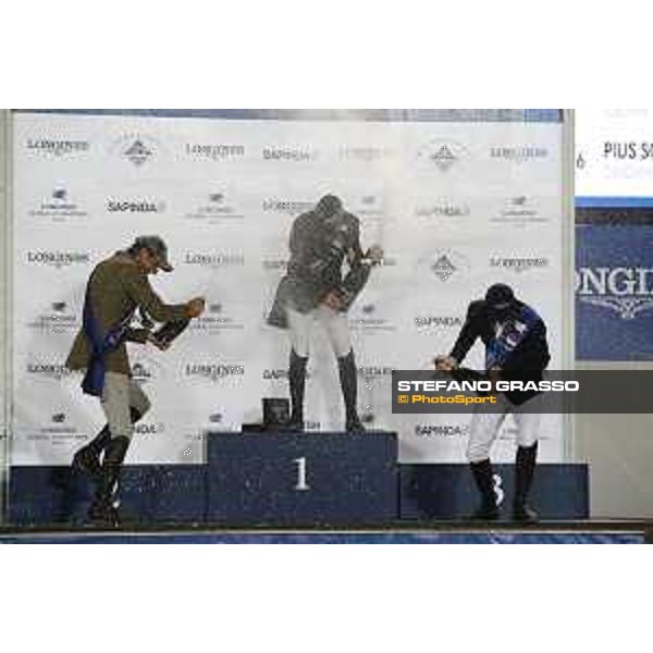 LGCT of Monaco - Prize giving ceremony - Champagne shower - Monaco, Port Hercule, 30 June 2018 - ph.Stefano Grasso/LGCT