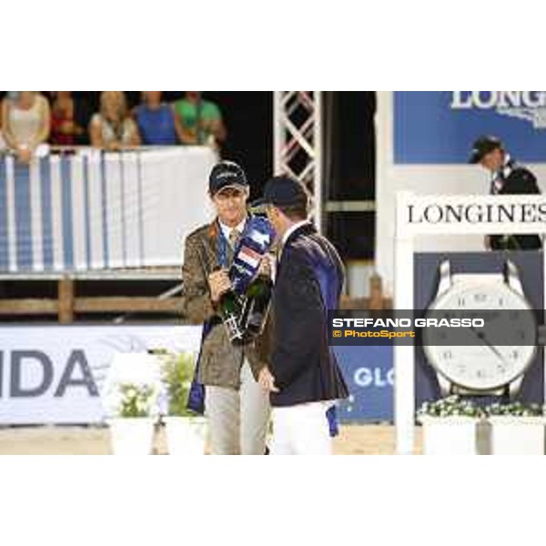LGCT of Monaco - Prize giving ceremony - Alberto Zorzi (ITA), Denis Lynch (IRL) - Monaco, Port Hercule, 30 June 2018 - ph.Stefano Grasso/LGCT
