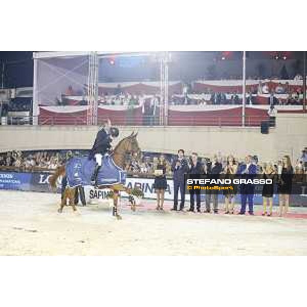 LGCT of Monaco - Prize giving ceremony - Lap of honour for Shane Breen (IRL) - Monaco, Port Hercule, 30 June 2018 - ph.Stefano Grasso/LGCT
