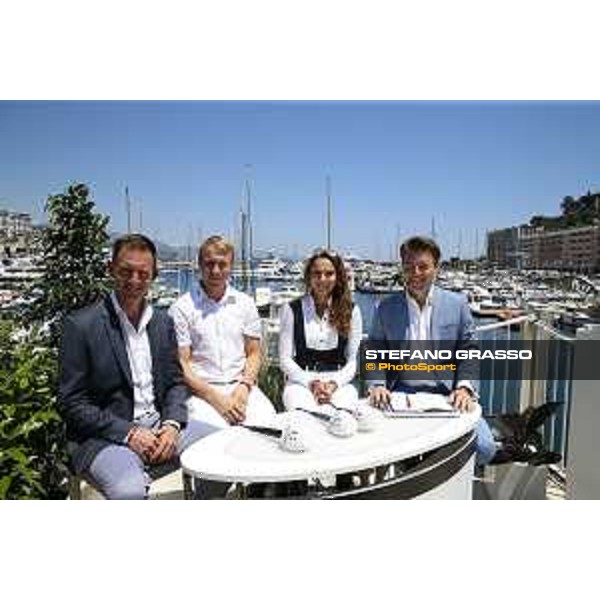 LGCT of Monaco - GC Live Studio - Frederik De Backer, David Will (GER), Anna Kellnerova (CZE), Steven Wilde - Monaco, Port Hercule, 29 June 2018 - ph.Stefano Grasso/LGCT