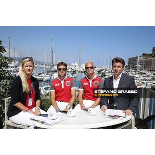 LGCT of Monaco - GC Live Studio - Jenny Rudall, Simon Delestre (FRA), Jerome Guery (BEL) , Steven Wilde - Monaco, Port Hercule, 28 June 2018 - ph.Stefano Grasso/LGCT
