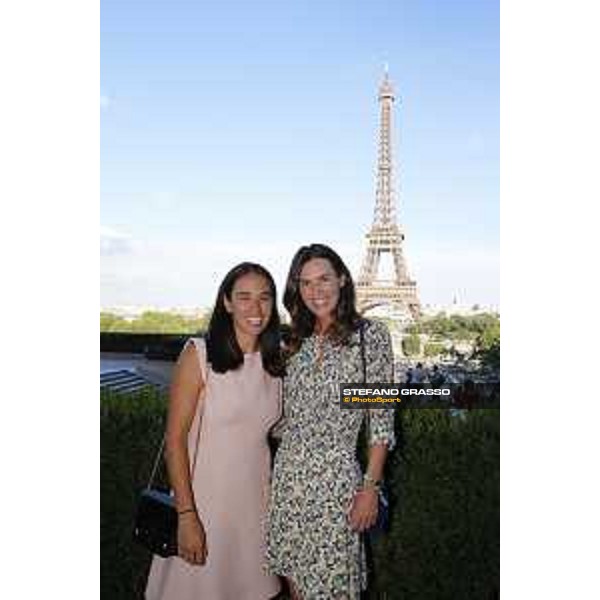 LGCT of Paris Eiffel - Welcome Party at Cafè de l\'Homme - Tess Carmichael and Alicia Store - Paris Eiffel, Champ de Mars, 4 July 2018 - ph.Stefano Grasso/LGCT