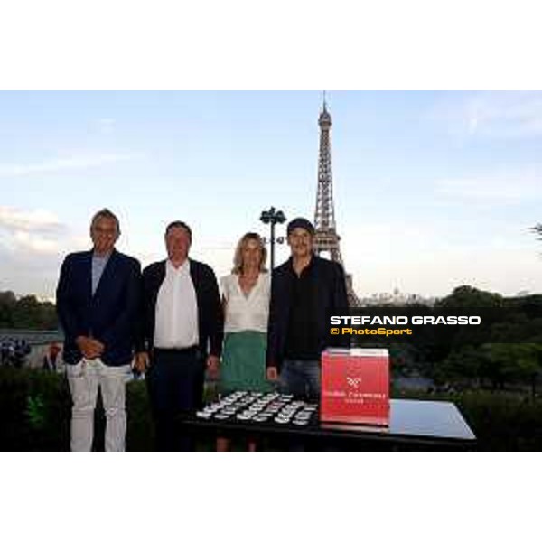 LGCT of Paris Eiffel - Jean Charles de Castelbajac, Jan Tops, Virginie Couperie Eiffel and Guillaume Canet - Paris Eiffel, Champ de Mars, 4 July 2018 - ph.Stefano Grasso/LGCT