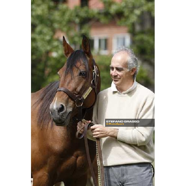 Antonio Carraretto with Viking Kronos at Mennhamar Stuteri Ekero, 26th may 2008 ph. Stefano Grasso