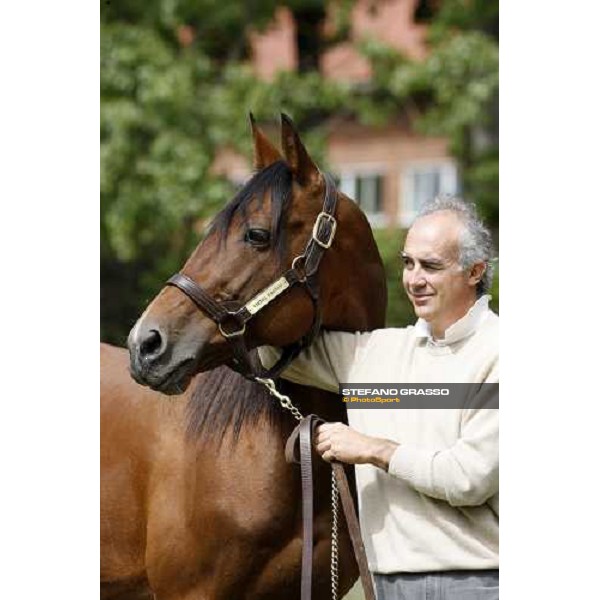 Antonio Carraretto with Viking Kronos at Mennhamar Stuteri Ekero, 26th may 2008 ph. Stefano Grasso