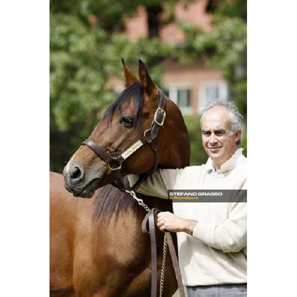 Antonio Carraretto with Viking Kronos at Mennhamar Stuteri Ekero, 26th may 2008 ph. Stefano Grasso