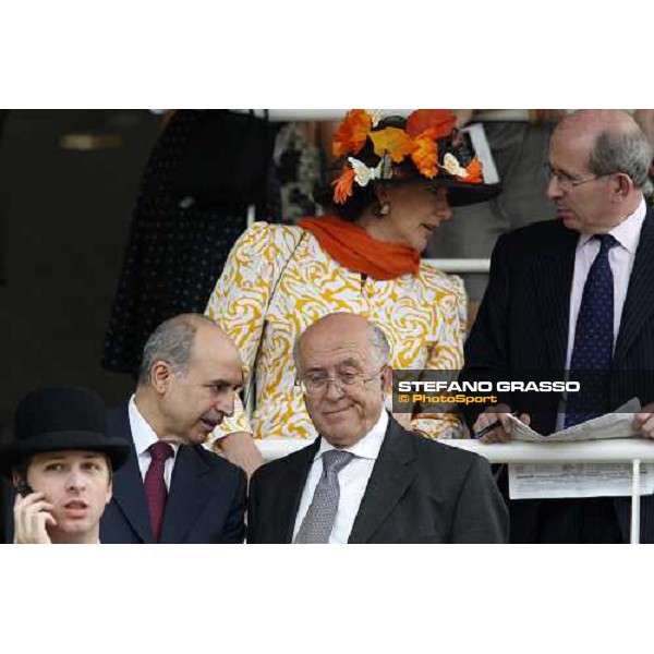 owners enclosure at the Prix du Jockey Club Paris Chantilly, 1st june 2008 ph. Stefano Grasso