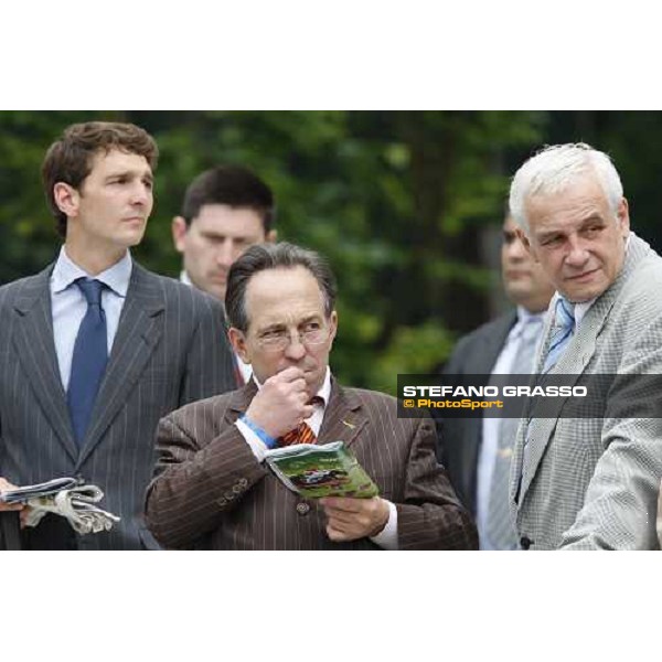 trainer Mario Hofer at the Prix du Jockey Club Paris Chantilly, 1st june 2008 ph. Stefano Grasso