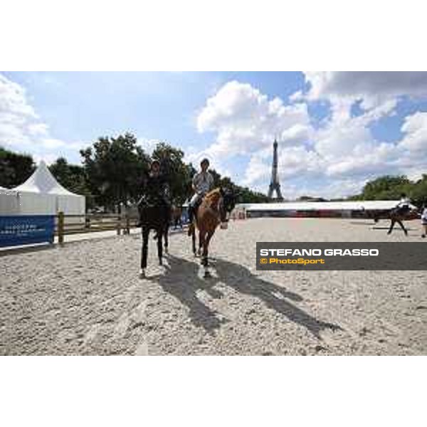 LGCT of Paris Eiffel - Warm up - - Paris Eiffel, Champ de Mars, 4 July 2018 - ph.Stefano Grasso/LGCT