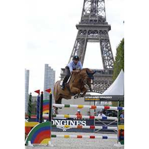 LGCT of Paris Eiffel - Warm up - Marlon Modolo Zanotelli (BRA) - Paris Eiffel, Champ de Mars, 4 July 2018 - ph.Stefano Grasso/LGCT