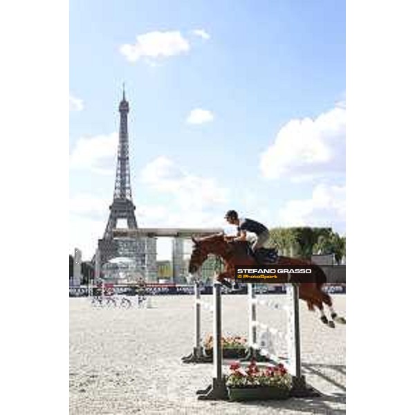 LGCT of Paris Eiffel - Warm up - Jos Verlooy (BEL) - Paris Eiffel, Champ de Mars, 4 July 2018 - ph.Stefano Grasso/LGCT