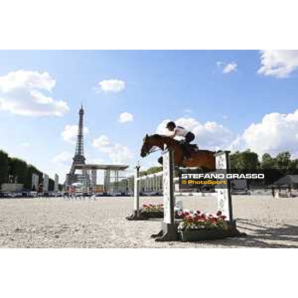 LGCT of Paris Eiffel - Warm up - - Paris Eiffel, Champ de Mars, 4 July 2018 - ph.Stefano Grasso/LGCT