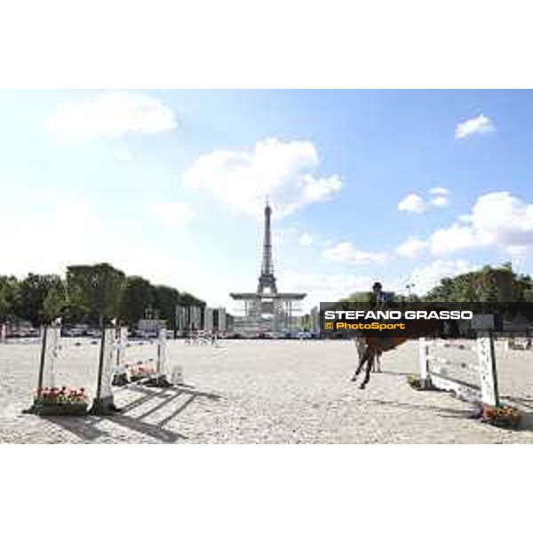LGCT of Paris Eiffel - Warm up - - Paris Eiffel, Champ de Mars, 4 July 2018 - ph.Stefano Grasso/LGCT