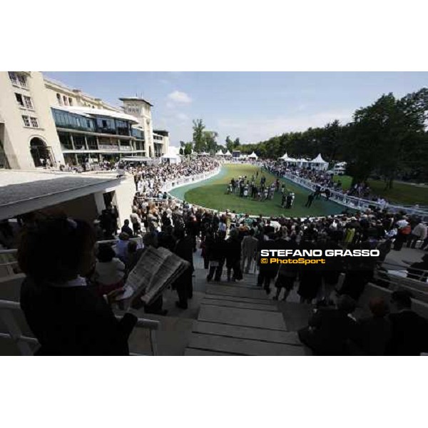 a view of the new parade ring at Chantilly Paris Chantilly, 1st june 2008 ph. Stefano Grasso